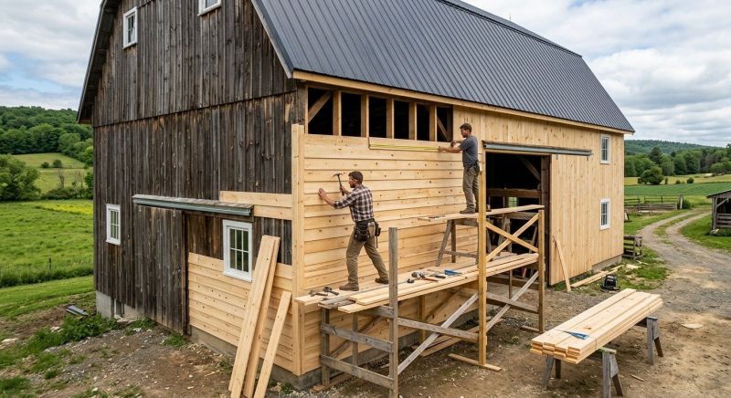 Barn Siding Installation in Thomaston, GA