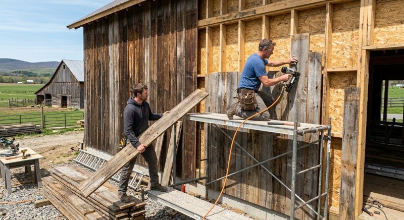 Barn Siding Installation in Upson County, GA