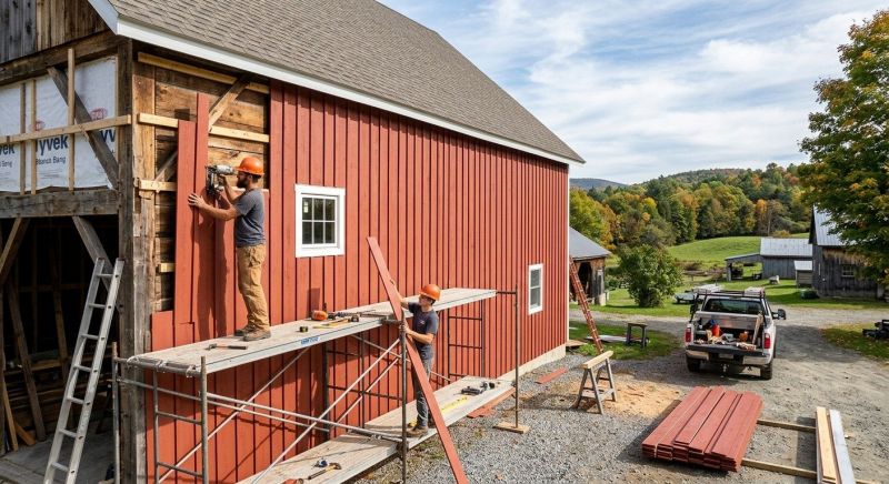 Barn Siding Installation in Upson County, GA