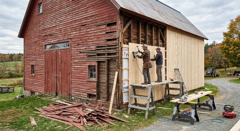 Barn Siding Replacement in Meriwether County, GA