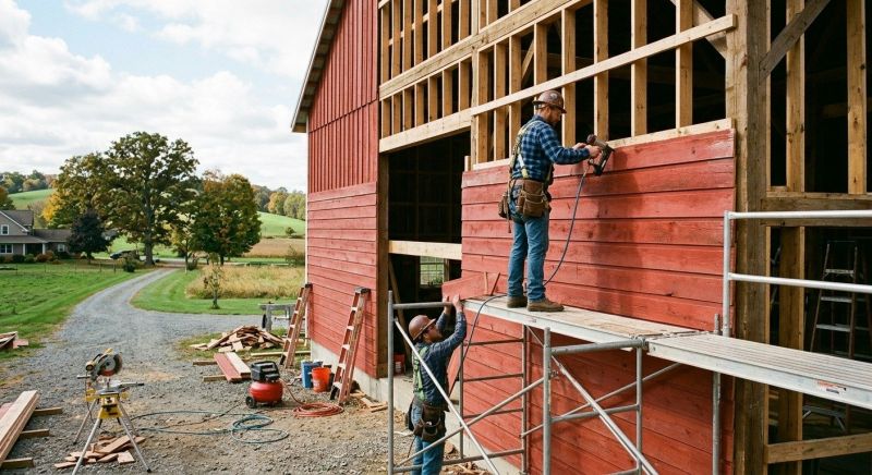 Barn Siding Replacement in Meriwether County, GA