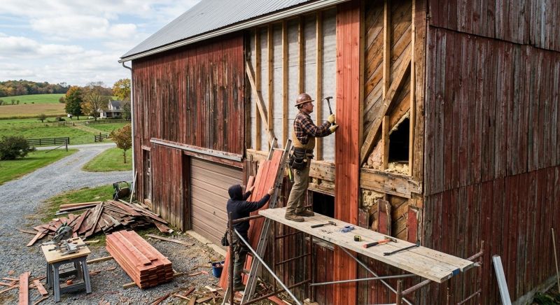 Barn Siding Replacement in Thomaston, GA