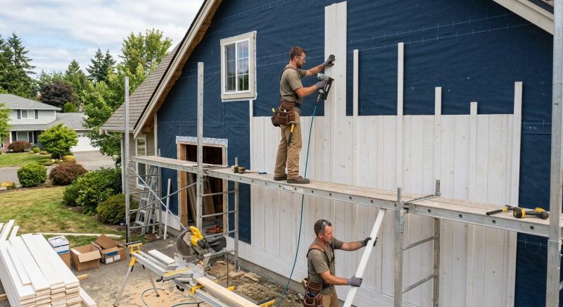Batten Siding Installation in Upson County, GA