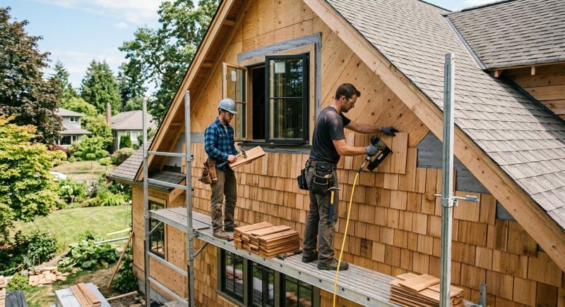 Cedar Siding Installation in Harris County, GA