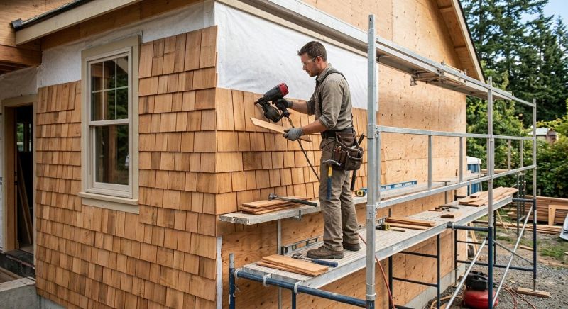 Cedar Siding Installation in Upatoi, GA