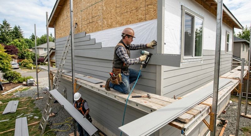 Cement Siding Installation in Harris County, GA