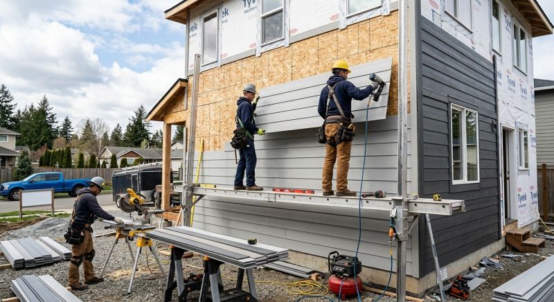 Cement Siding Installation in Junction City, GA