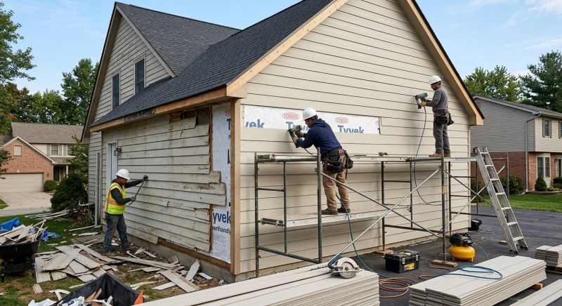 Cement Siding Replacement in Harris County, GA