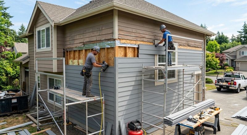 Cement Siding Replacement in Upatoi, GA