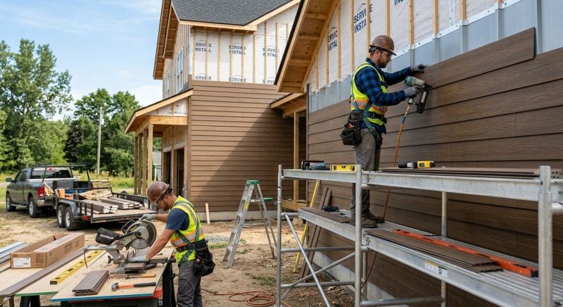 Composite Siding Installation in Harris County, GA