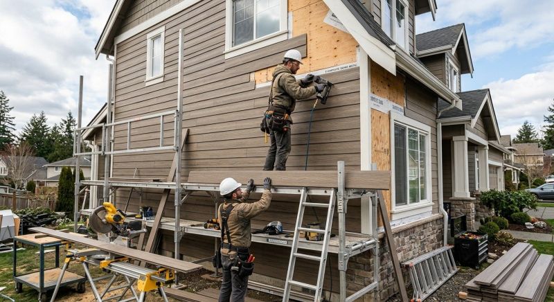 Composite Siding Installation in Meriwether County, GA