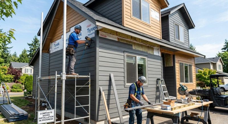 Composite Siding Installation in Pine Mountain, GA