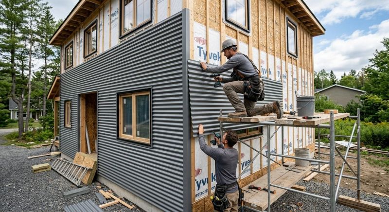 Corrugated Siding Installation in Meriwether County, GA