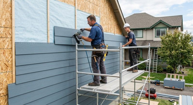 Fiber Siding Installation in Harris County, GA