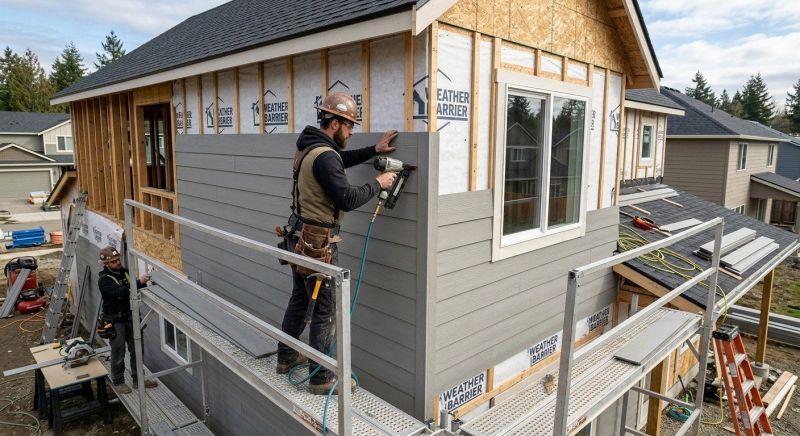 Fiber Siding Installation in Junction City, GA