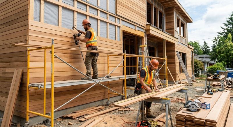 Hardwood Cladding Installation in Meriwether County, GA