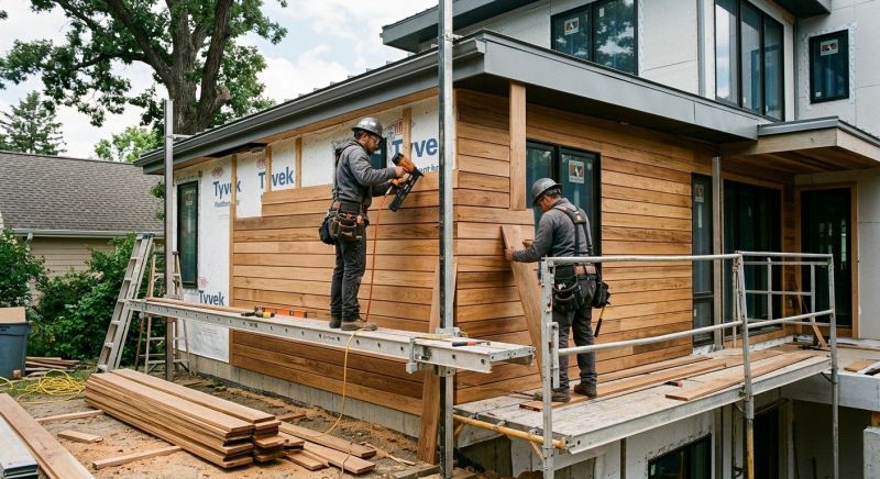 Hardwood Siding Installation in Harris County, GA