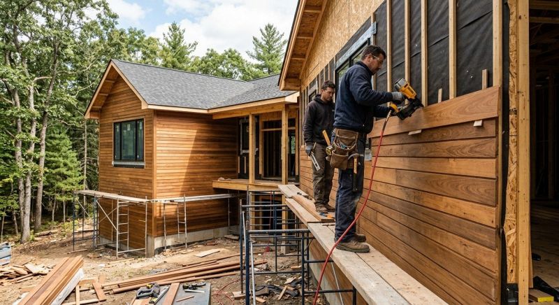 Hardwood Siding Installation in Junction City, GA