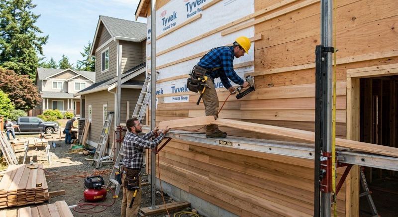 Hardwood Siding Installation in Junction City, GA
