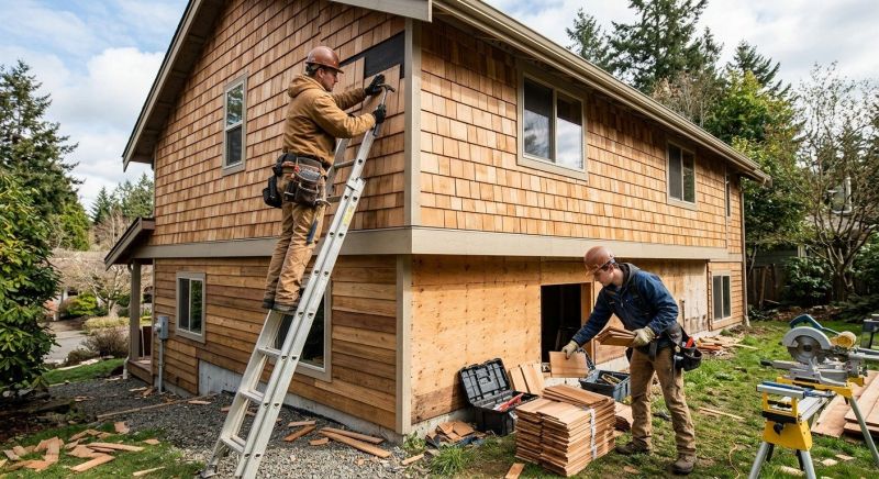 Hardwood Siding Installation in Upatoi, GA
