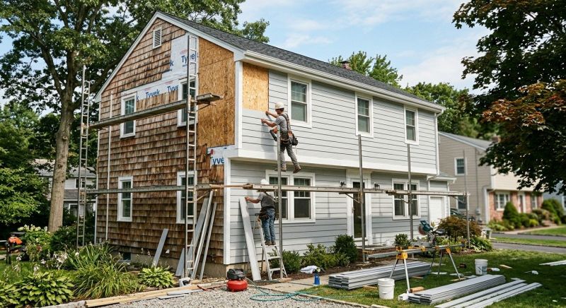 House Siding Installation in Junction City, GA