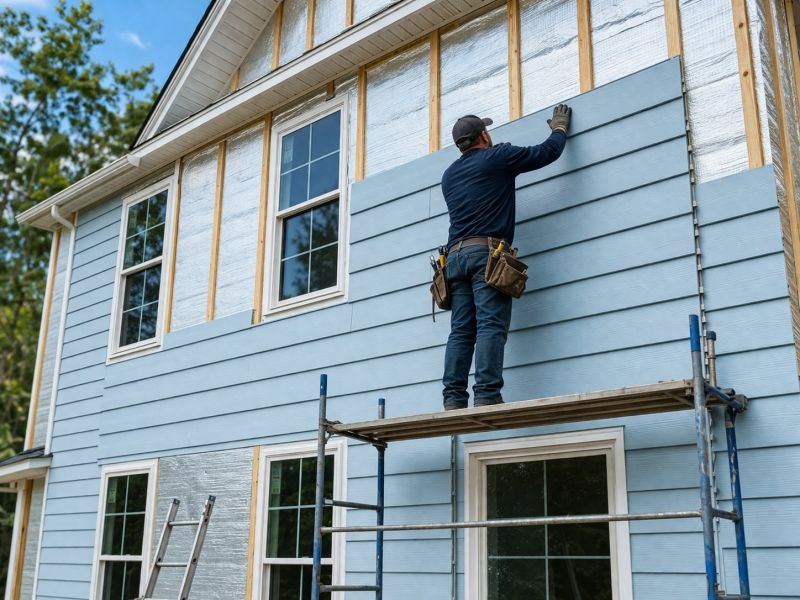 Insulated Siding Installation in Thomaston, GA