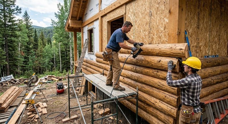 Log Siding Installation in Meriwether County, GA