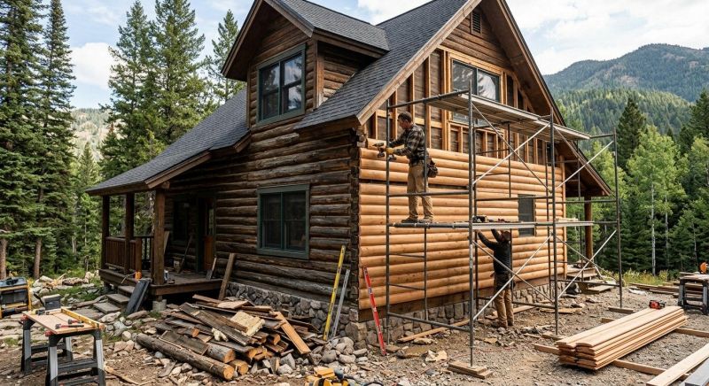 Log Siding Replacement in Meriwether County, GA
