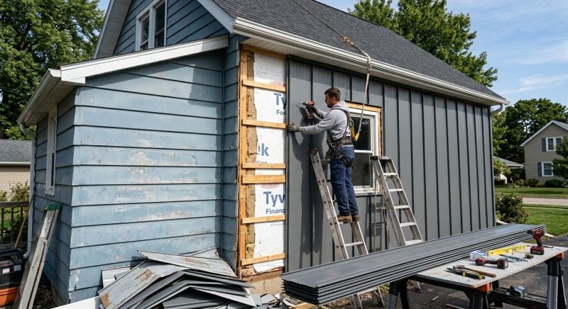 Metal Siding Replacement in Meriwether County, GA