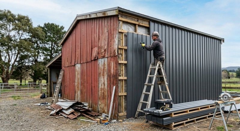 Metal Siding Replacement in Upatoi, GA