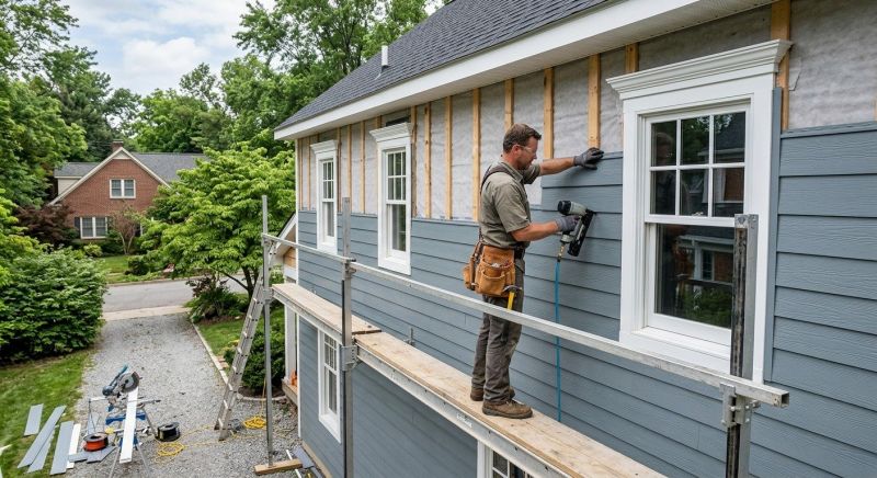 Polymer Siding Installation in Meriwether County, GA