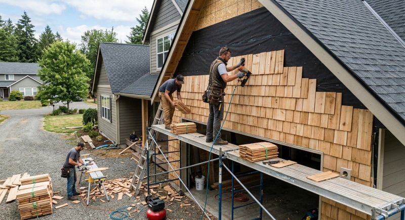 Shake Siding Installation in Upson County, GA