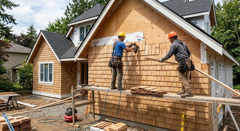 Shingle Siding Installation in Meriwether County, GA
