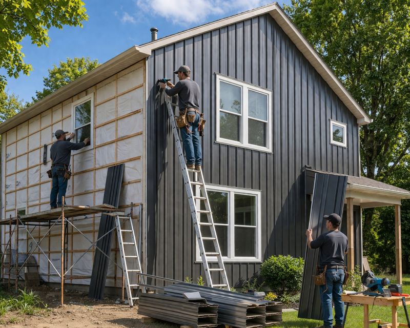 Tin Siding Installation in Meriwether County, GA