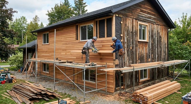 Wood Cladding Installation in Meriwether County, GA