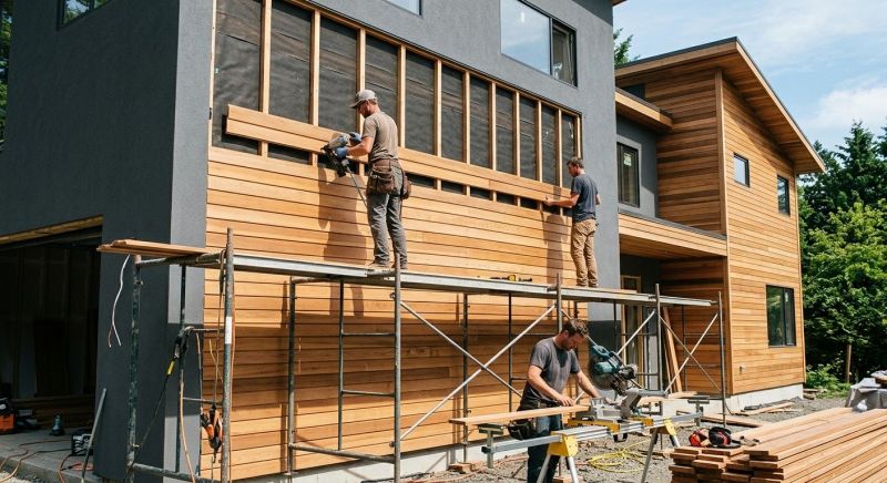 Wood Cladding Installation in Upatoi, GA