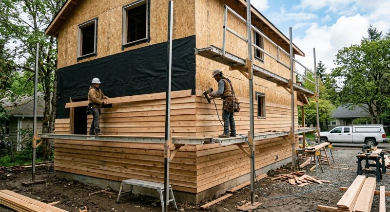 Wood Siding Installation in Junction City, GA