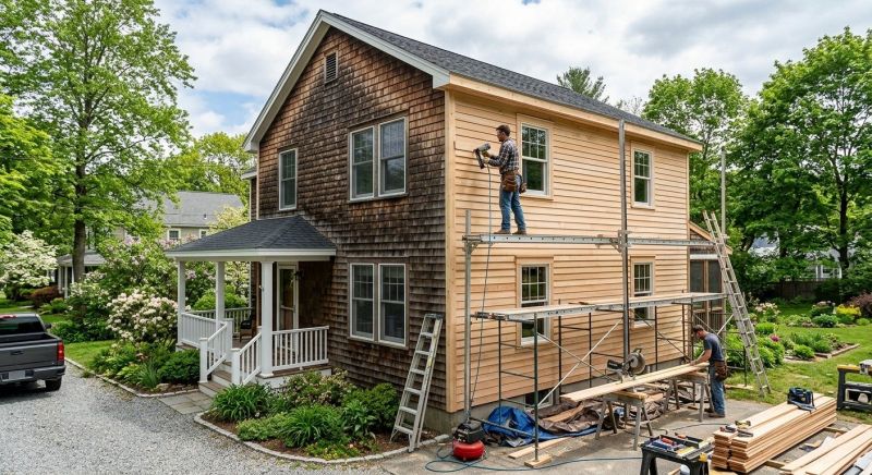 Wood Siding Installation in Junction City, GA