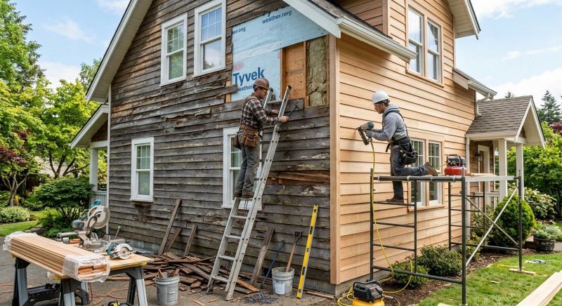 Wood Siding Replacement in Meriwether County, GA