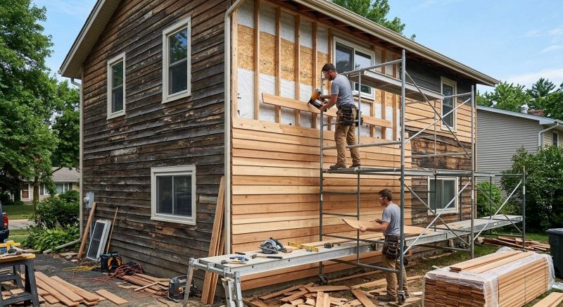 Wood Siding Replacement in Meriwether County, GA