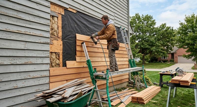Wood Siding Replacement in Pine Mountain, GA